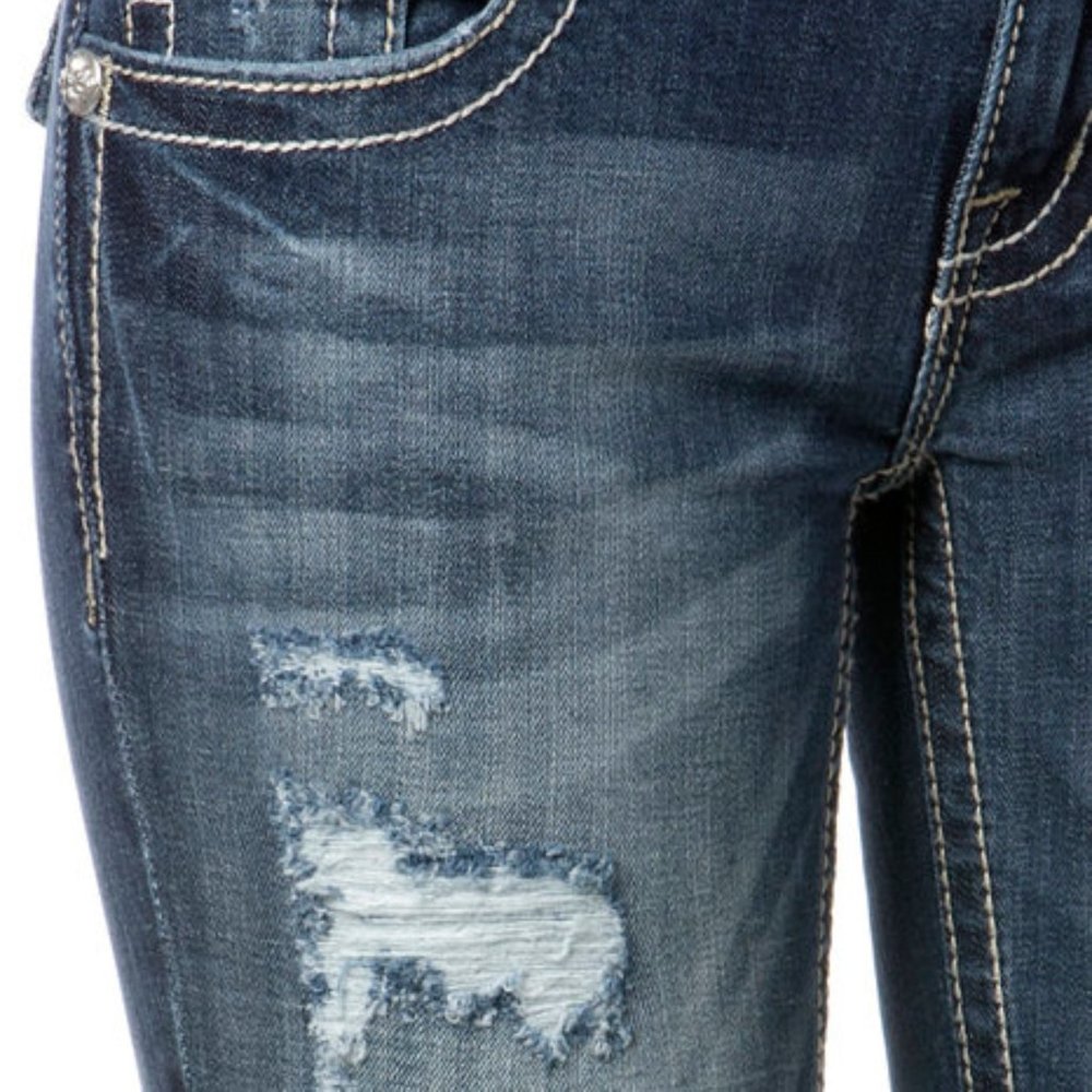 Camo Cross Miss Me Jeans - Picture 3 of 11